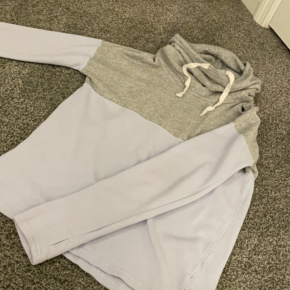 super soft and cute turtle neck sweatshirt